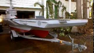 Large rc aircraft carrier [upl. by Eimrej]