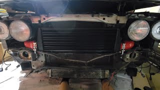 Turbo E30  Part 6 Intercooler Piping [upl. by Delanos]