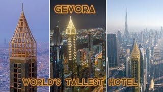 Gevora Hotel Dubai  The tallest hotel in the world [upl. by Aisor760]