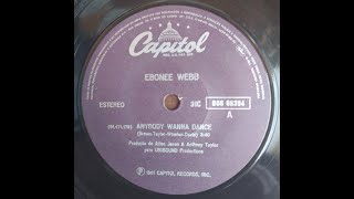 ebonee webb  anybody wanna dance Funk1981 [upl. by Nosrej541]