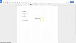 Using Google Docs and Turnitin [upl. by Sukramal]