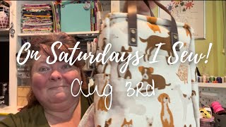 On Saturdays I Sew August 3rd  Finishing the Making Backpack from Noodlehead [upl. by Dari]