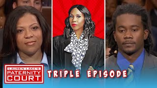 Two Men Come To Court To Find Out If They Are The Father Triple Episode  Paternity Court [upl. by Maye]