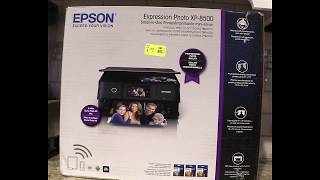 Best SmallinOne Printer Epson XP8500 [upl. by Enrak]