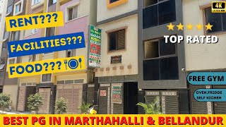 Best Pg in Bangalore  Pg in MarathahalliBeallandurPg for Boys In Bangalore Rent amp Facilities [upl. by Einnal]