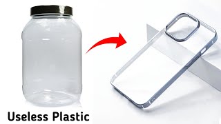 How to make Phone Cover at home use plastic [upl. by Leandre]