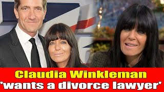 Strictlys Claudia Winkleman says she wants a divorce lawyer over husband disagreement [upl. by Eiramlehcar116]