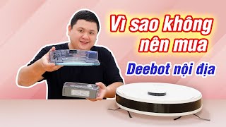 Lý do bạn không nên mua robot hút bụi nội địa  Trải nghiệm Ecovacs Deebot N8 [upl. by Ful]