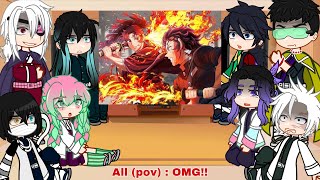 FULL HASHIRAS react to HASHIRA TRAINING ARCMuzan walkDemon slayer season 4KNY REACTION [upl. by Namurt]