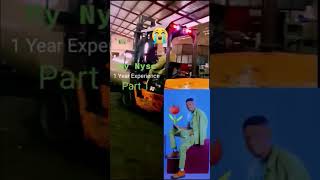 Forklift drive during my NYSC 1 year experience 😜🤣😂 [upl. by Ahtelahs]