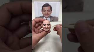 Clay Artisan JAY ：Clay Art Tribute to Mr BeanClay Sculpture [upl. by Roth]