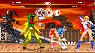 The Mask vs Mai Crossover Fight in Street Fighter [upl. by Bouchard498]