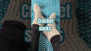 crochet socks ciorapi crosetati croche diy crafty yarnlove crochetlove fyp foryou trendy [upl. by Willet]