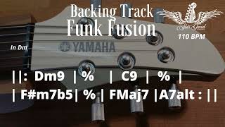 Backing Track Funk Fusion in Dm [upl. by Noicnecsa]