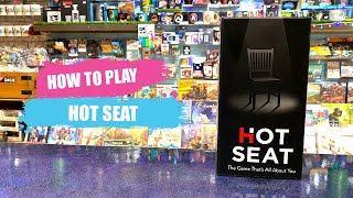 How to Play Hot Seat  Board Game Rules amp Instructions [upl. by Amabelle44]