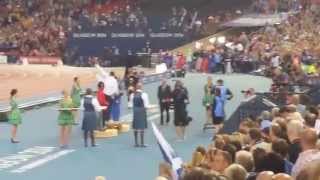 Libby Clegg gets gold medal Commonwealth Games Hampden Park [upl. by Ujawernalo]