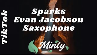 Evan Jacobson  Sparks Saxophone Cover  TikTok [upl. by Ffilc]