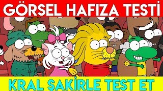 GÖRSEL HAFIZA TESTİ  Kral Şakirle Hafızanı Test Et 🦁  Bul Bakalım [upl. by Iman]