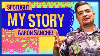 Aarón Sánchez Gets Emotional While Sharing His Story For Hispanic Heritage Month  FOXTV [upl. by Wynnie]