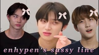 if sassy and savage were a person enhypen maknae line ver [upl. by Hemetaf]