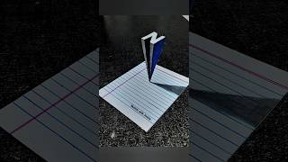 N 3D Drawing😍 shorts illusion 3d 3dart 3ddrawing fyp foryou satisfying trending latter [upl. by Yecac]