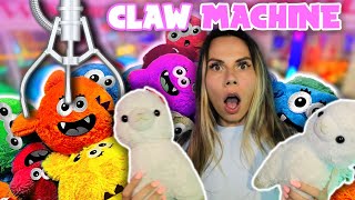 WE PLAYED THE BIGGEST CLAW MACHINE EVER [upl. by Bathilda536]