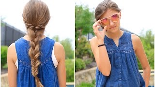 Rope Twist Combo Braid  Cute Girls Hairstyles [upl. by Adas]