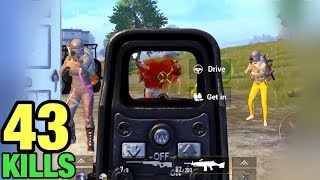 NEW WORLD RECORD  43 KILLS SOLO vs SQUAD  TACAZ PUBG MOBILE [upl. by Anasiul575]