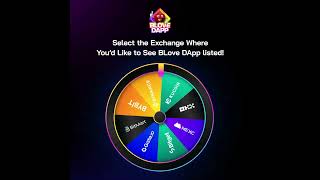 BLove DApp listing on Top Exchange  Now you can vote amp list BLove DApp Token blovedapp [upl. by Aiahc]