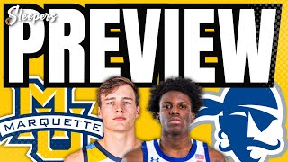 Marquette vs Seton Hall Preview and Prediction [upl. by Ayekal]