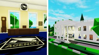 Roblox Brookhaven 🏡RP NEW WHITE HOUSE ESTATE UPDATE All Secrets Agency amp More [upl. by Aynot]