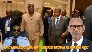 🔴JOAO LAURENZO ATUBI FATSHI LIKONGA NA MUKONGO NEGOTIATION LUANDA [upl. by Salomo]