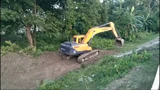 Making New Dangerous Hilly Road  Jcb Backhoe and Volvo Excavator [upl. by Airemaj]