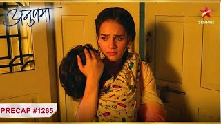 Dimpy bhaag gayi Shah house se  Ep1265  Precap  Anupama  MonSun  10PM [upl. by Timmi77]