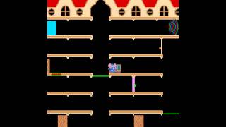 Arcade Game Mappy 1983 Namco [upl. by Nnaeilsel]