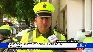 Piques ilegales cobraron la vida de un hombre en Barranquilla [upl. by Kinelski]