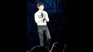 140815 SM concert 동방신기 ment 창민 세로캠 ver [upl. by Packer]