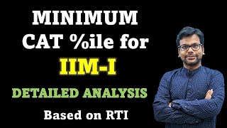 IIM Indore  Minimum CAT Score for Calls and Converts  Based on RTI  Selection Criteria [upl. by Yro]