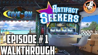 Artifact Seekers Episode  Chapter 1 Tropical island Complete walkthrough  Gameplay Five BN [upl. by Epperson]