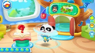 Little Panda Saves English Town  ABC Learning for Kids  Gameplay Video  BabyBus Game [upl. by Acenahs]