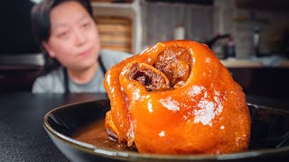 🥢Eisbein „RotKochen“ mit Kandis【chinesisch kochen rezepte】 [upl. by Joshua]