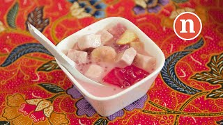 Nyonya Coconut Milk Dessert  Bo Bo Cha Cha  Bubur Cha Cha  摩摩喳喳 Nyonya Cooking [upl. by Attayek576]