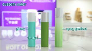 30ml 35ml empty cosmetic packaging luxury roll on deodorant gel hair serum bottle [upl. by Ierbua]