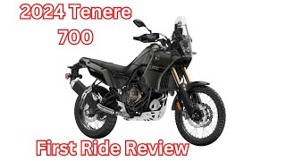 Tenere 700 First Ride Review [upl. by Lonne]