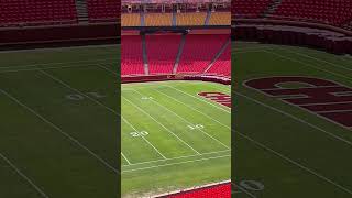 This is what an empty Arrowhead Stadium looks like [upl. by Eartnoed]