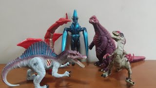 Facebook Marketplace and Carousell Haul 4  More Jurassic Park and Kaiju Figures [upl. by Kcam]