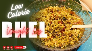 Quick And Easy High Protein Healthy Bhel Recipe  Chatpata Weight Loss Bhel Puri Recipe [upl. by Erdnaed]