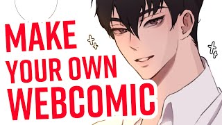 HOW TO MAKE YOUR OWN WEBCOMIC [upl. by Yrelav]