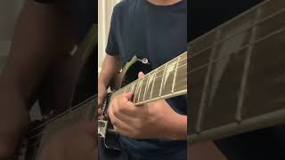 Stitches  Shawn Mendes electricguitar cover shorts [upl. by Aloivaf]