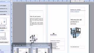 tutorial de microsoft publisher [upl. by Orteip]